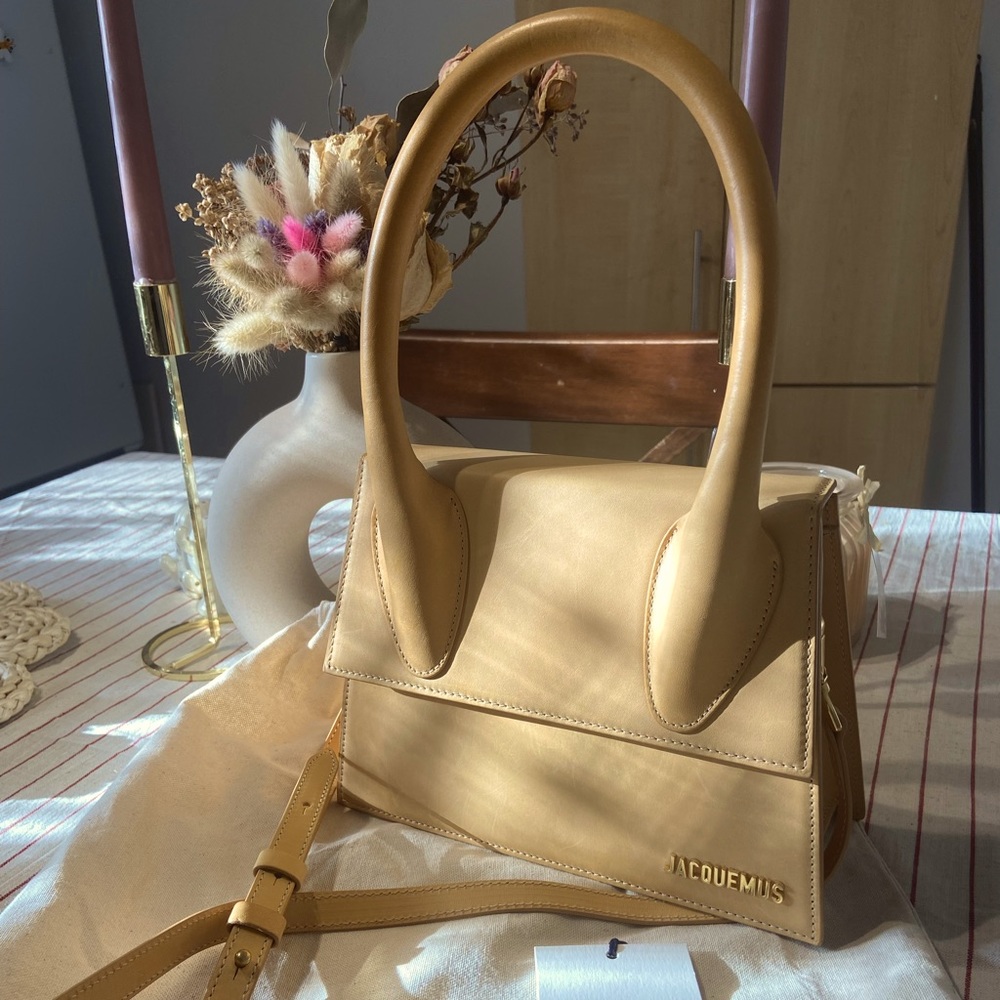 Jacquemus Yellow “Le Grand Chiquito” bag